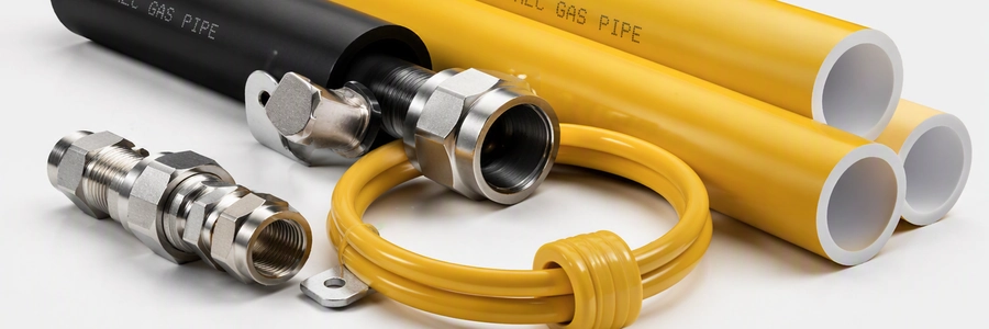 MLC gas pipe and fittings in Kochi Kerala for residential commercial kitchen and industrial gas pipeline installation